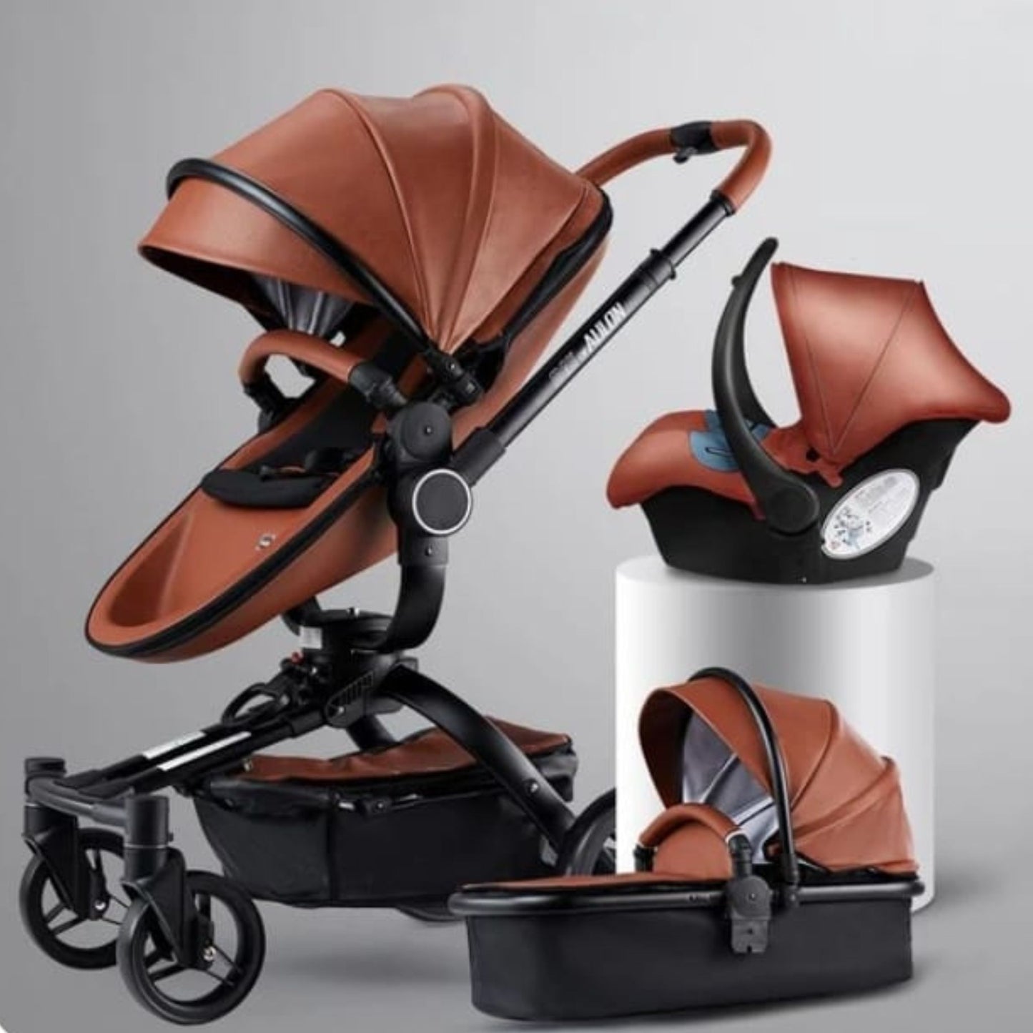 Max of Aulon Stroller 3 in 1