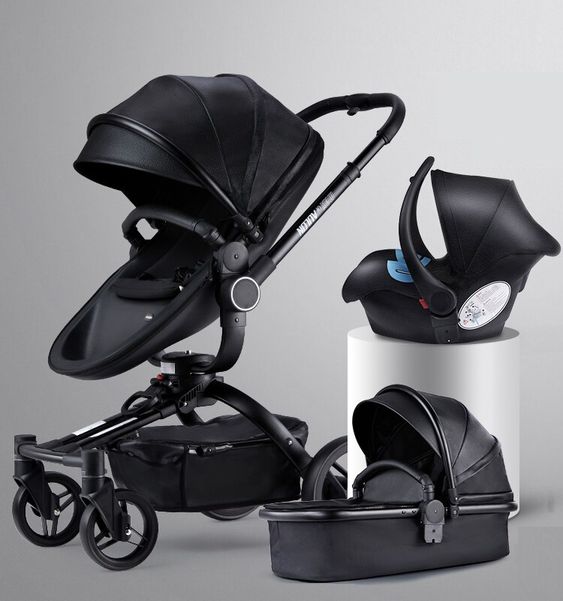 Aulon Luxury Baby Stroller 3 in 1 [Free Shipping]