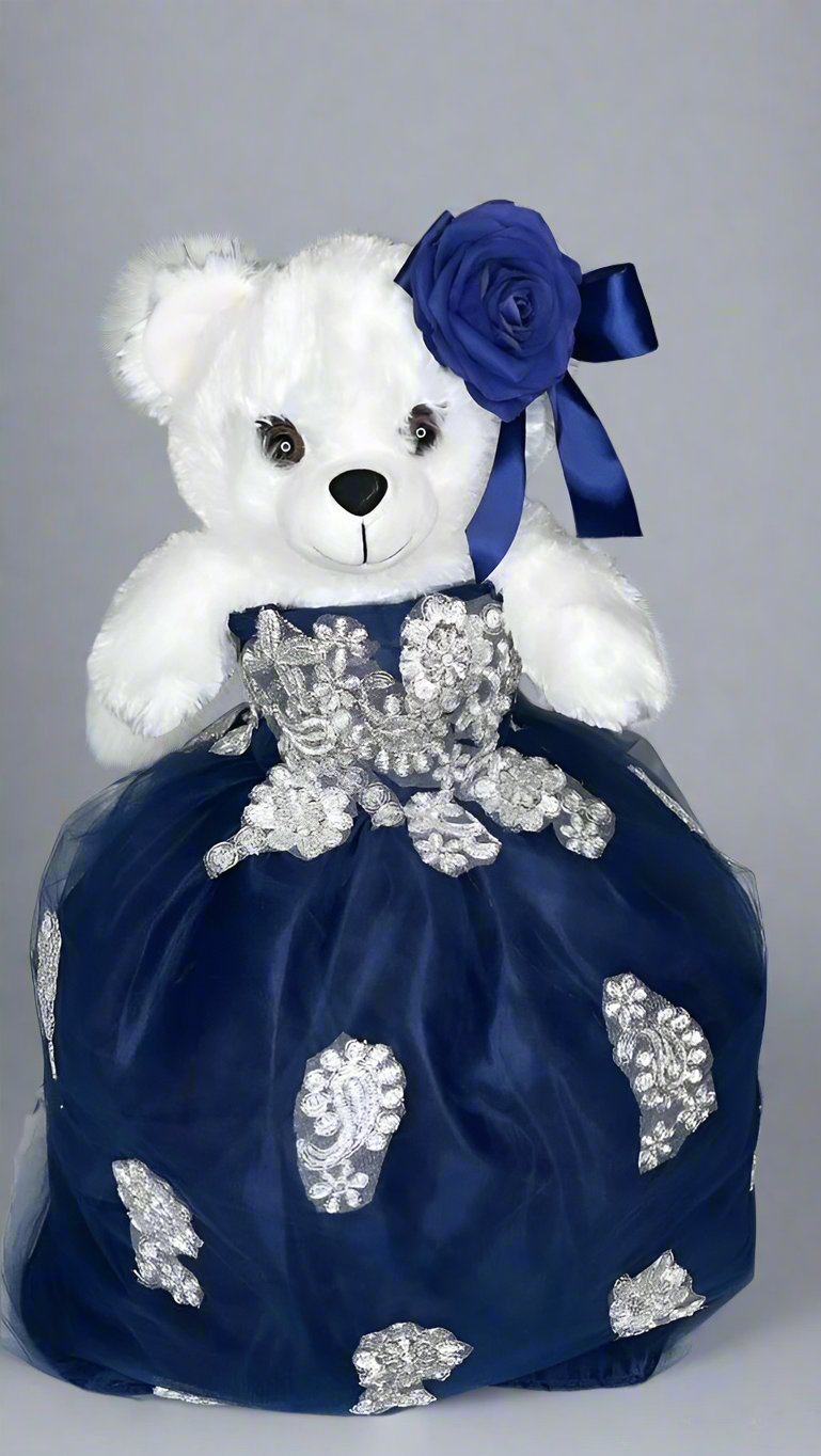 Calla Collection Quinceañera Bear Adorable Gown Commemorative Bear Gift