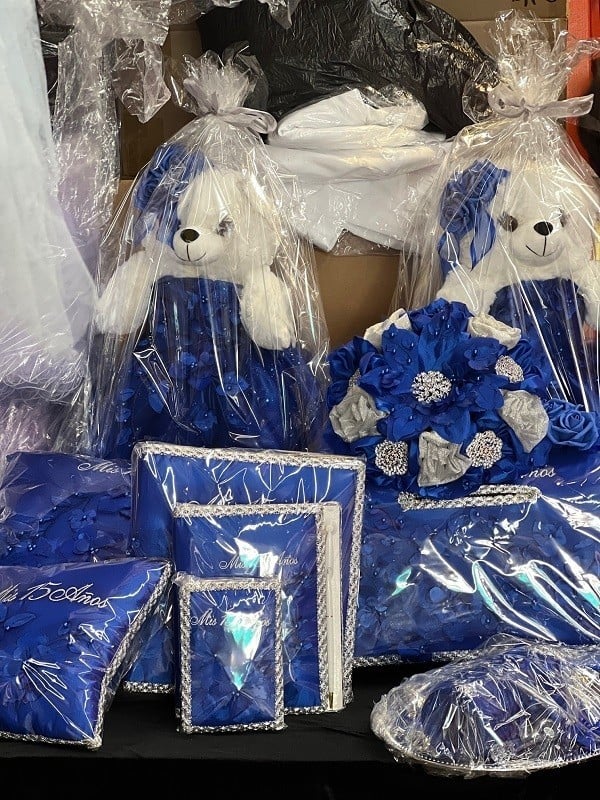 BEAR QUINCEANERA SET