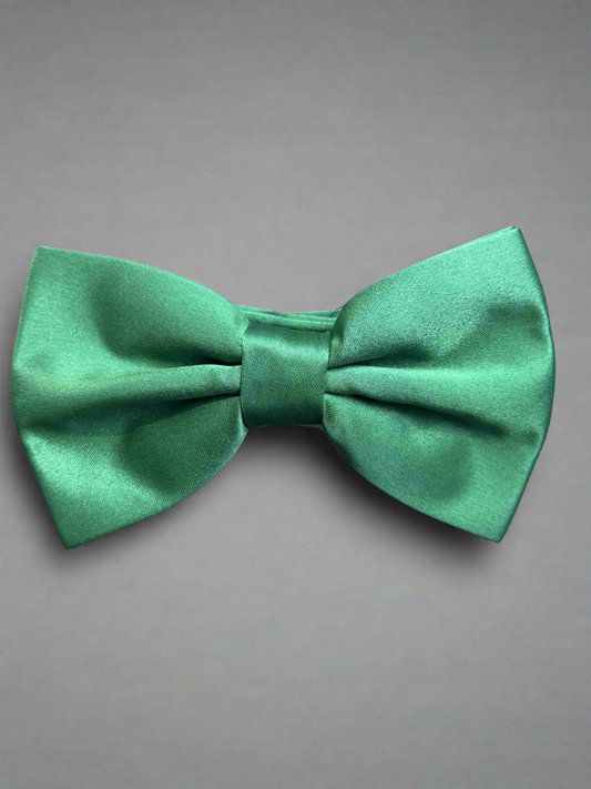 Boy wearing a CallaCollection boys bowtie and handkerchief set, featuring a stylish matching pattern and classic design.