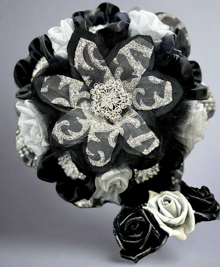 Premium artisan crafted celebration keepsake bouquet designed to coordinate with traditional gala attire.