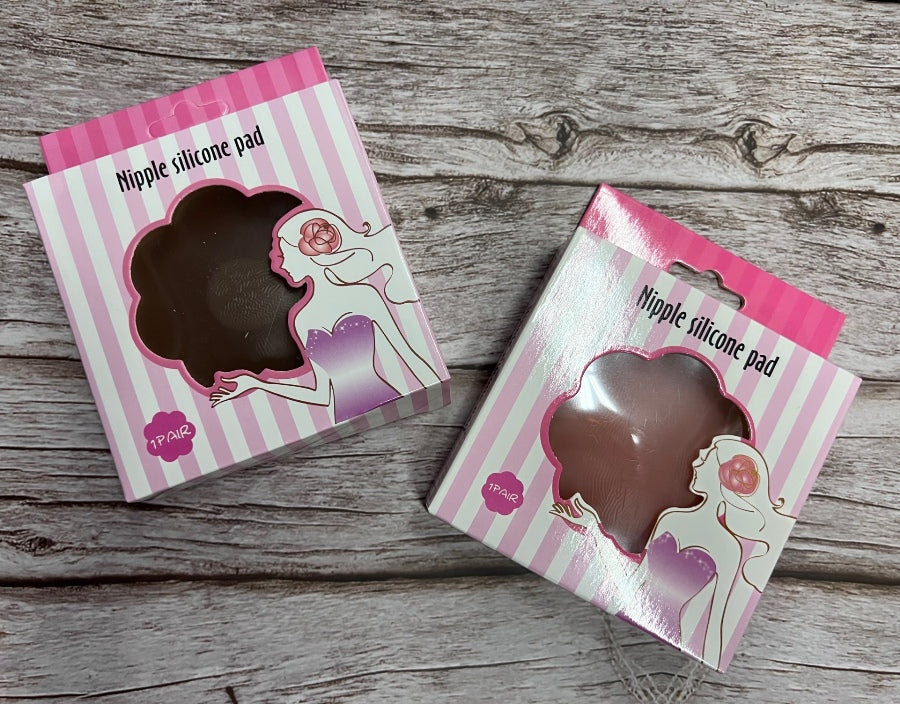 Calla Collection silicone nipple cover pads with discreet, smooth design for comfortable wear and protection.