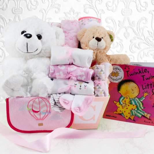 Twinkle, Twinkle: Baby Girl Gift Basket