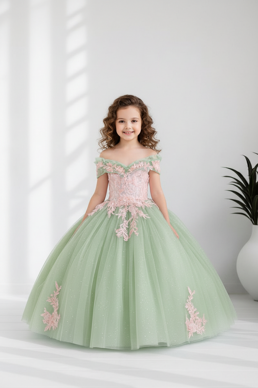 Girls' SCK-325 dress from CALLAcollection, featuring a stylish design and vibrant colors perfect for young fashion enthusiasts.