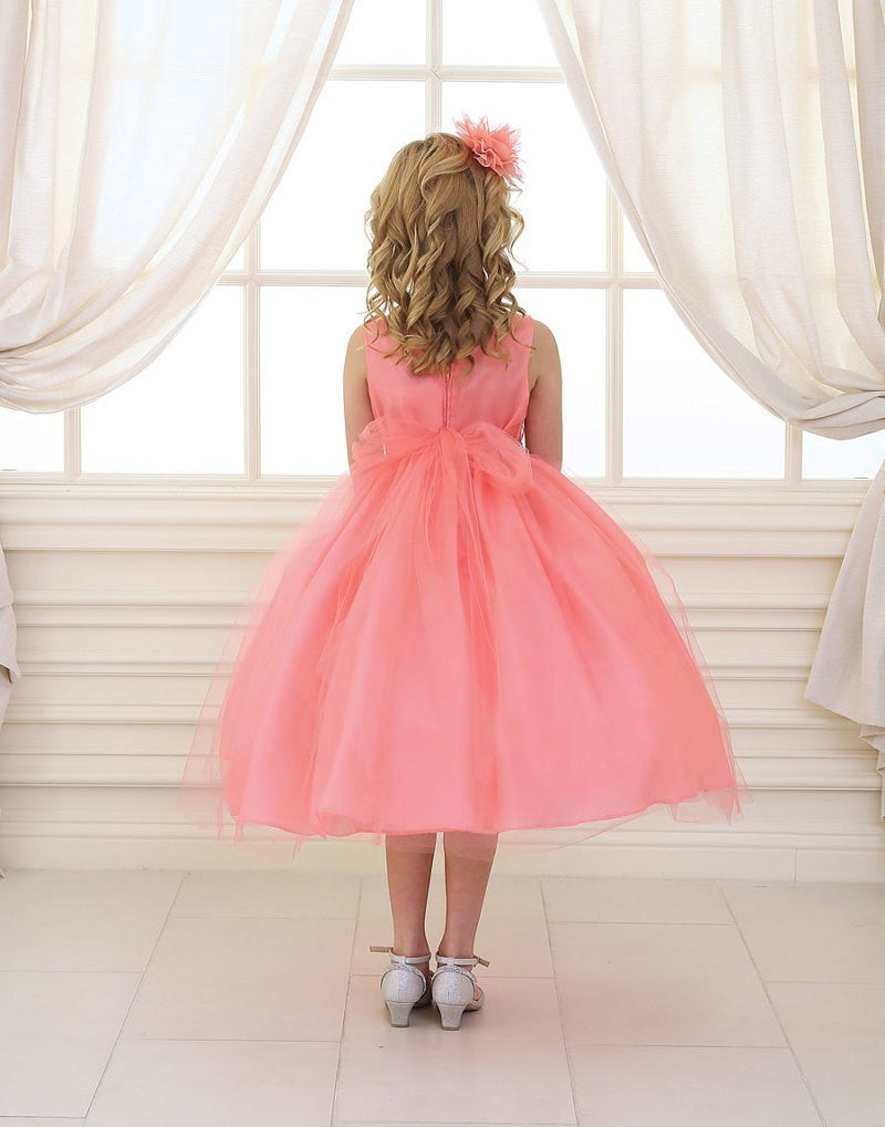 Lightweight mesh and soft underlayers on the Calla Collection D-754 gown