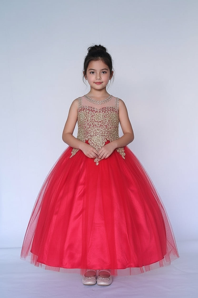 Calla Collection D-822 boutique dress tailored beautifully for First Holy Communions and formal wedding parties