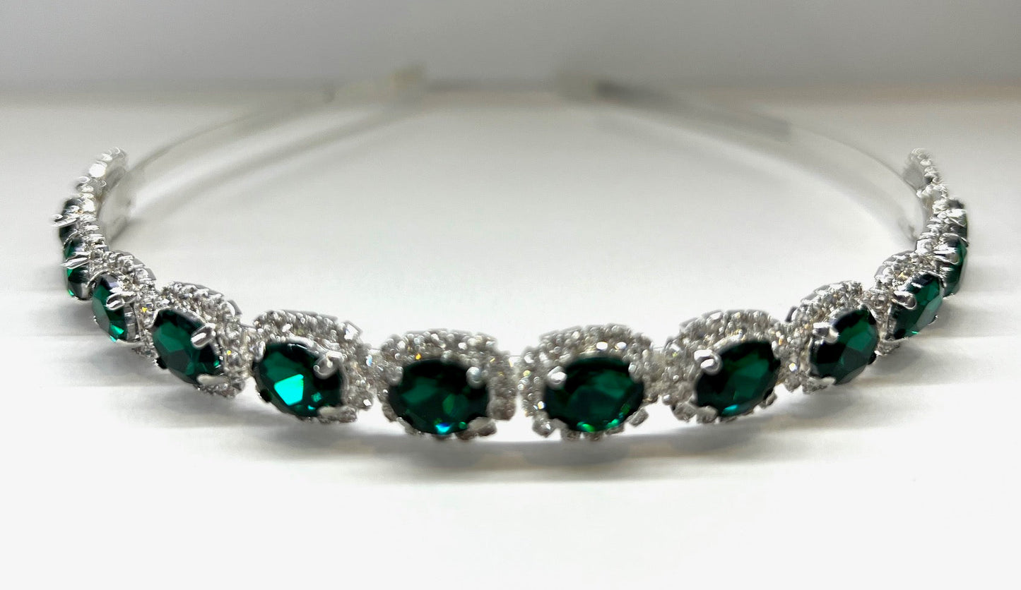Calla Collection Headband TR-40951 Glamorous Sparkling Rhinestone Headband