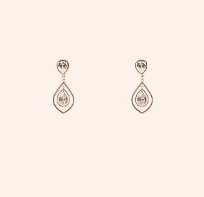 Calla Collection Earrings TR-10437 Classic Beautiful Sparkle Cubic Zirconia CZ Earrings