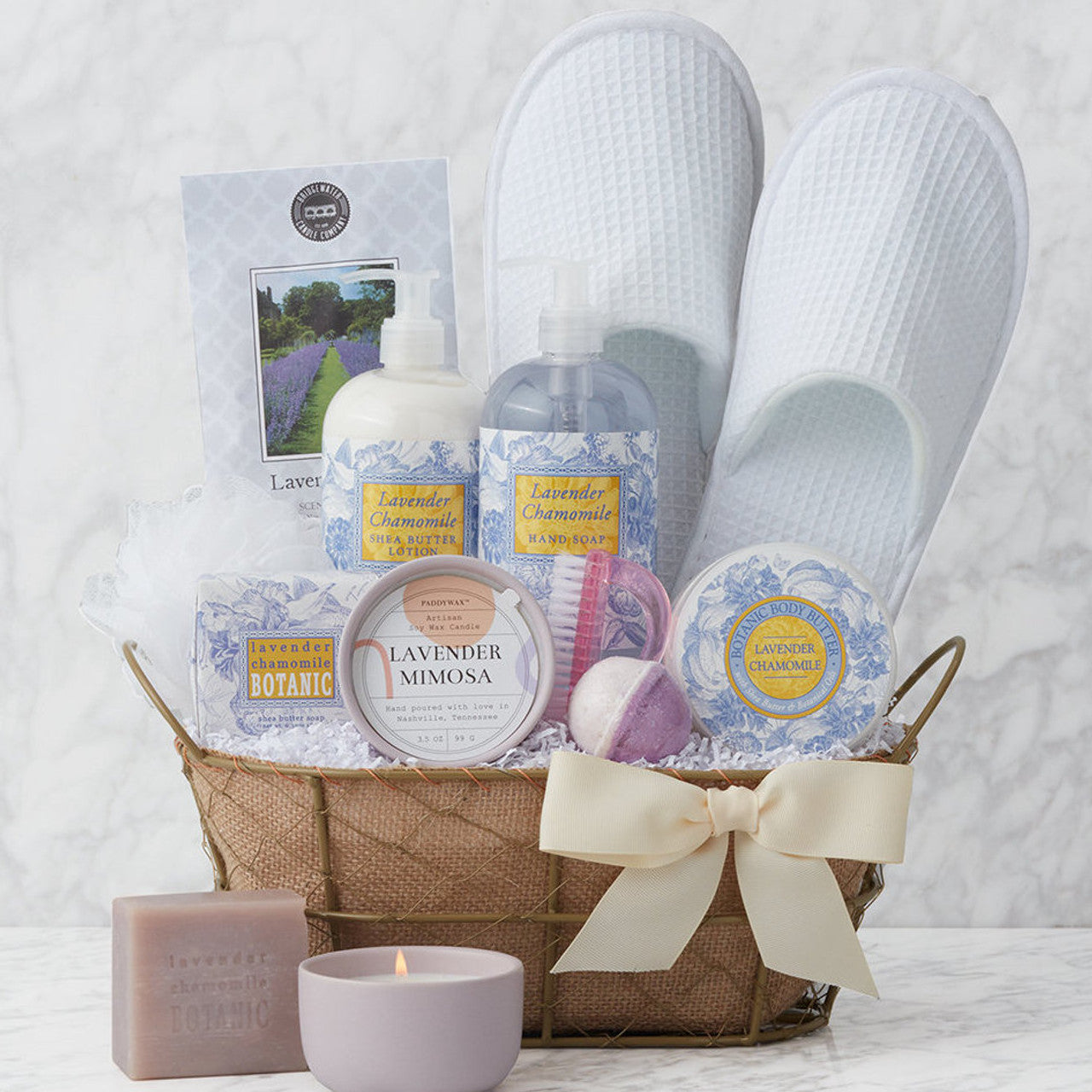 LAVENDER BLISS: SPA RETREAT GIFT BASKET