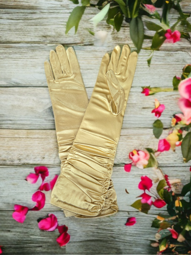 Calla Collection GL-479 gloves, stylish accessory with textured fabric and snug fit, displayed on a white background.