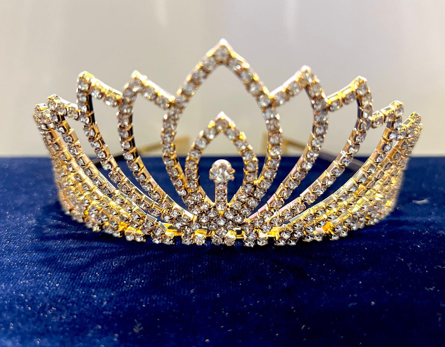 Calla Collection Tiara TR-905 Luxurious Quality Rhinestone Crown