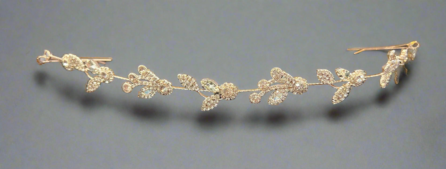 Calla Collection Hair Wrap TR-40759 Glamorous Sparkling Rhinestone Hair Wrap