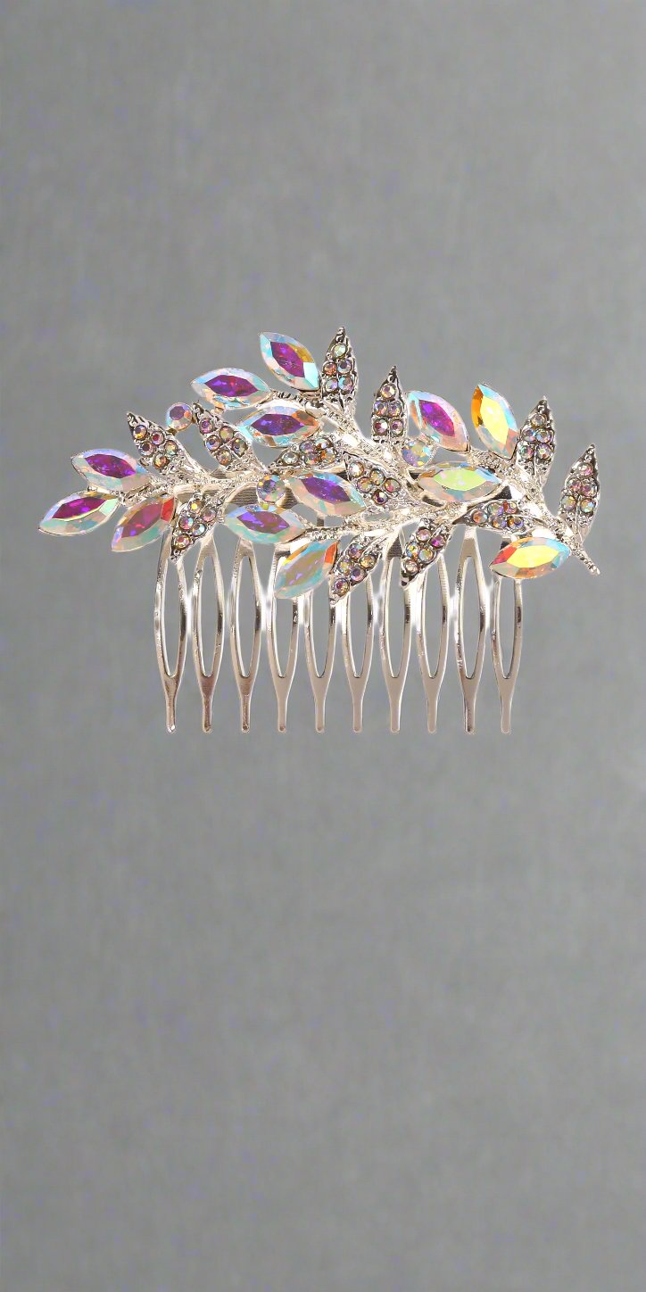 Calla Collection Hair Comb TR-41166 Elegant Versatile Rhinestone Hair Comb
