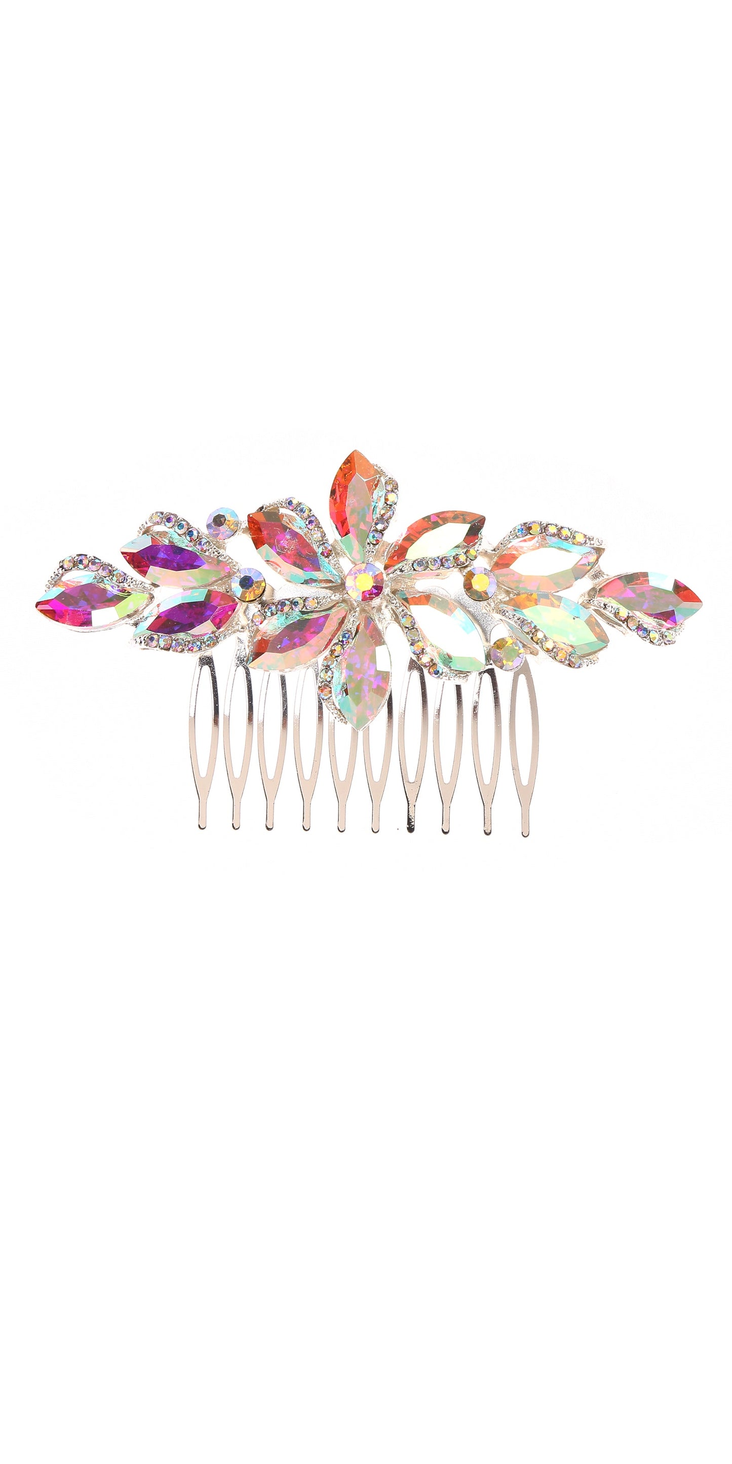Calla Collection Hair Comb TR-41172 Premium Glamour Rhinestone Hair Comb
