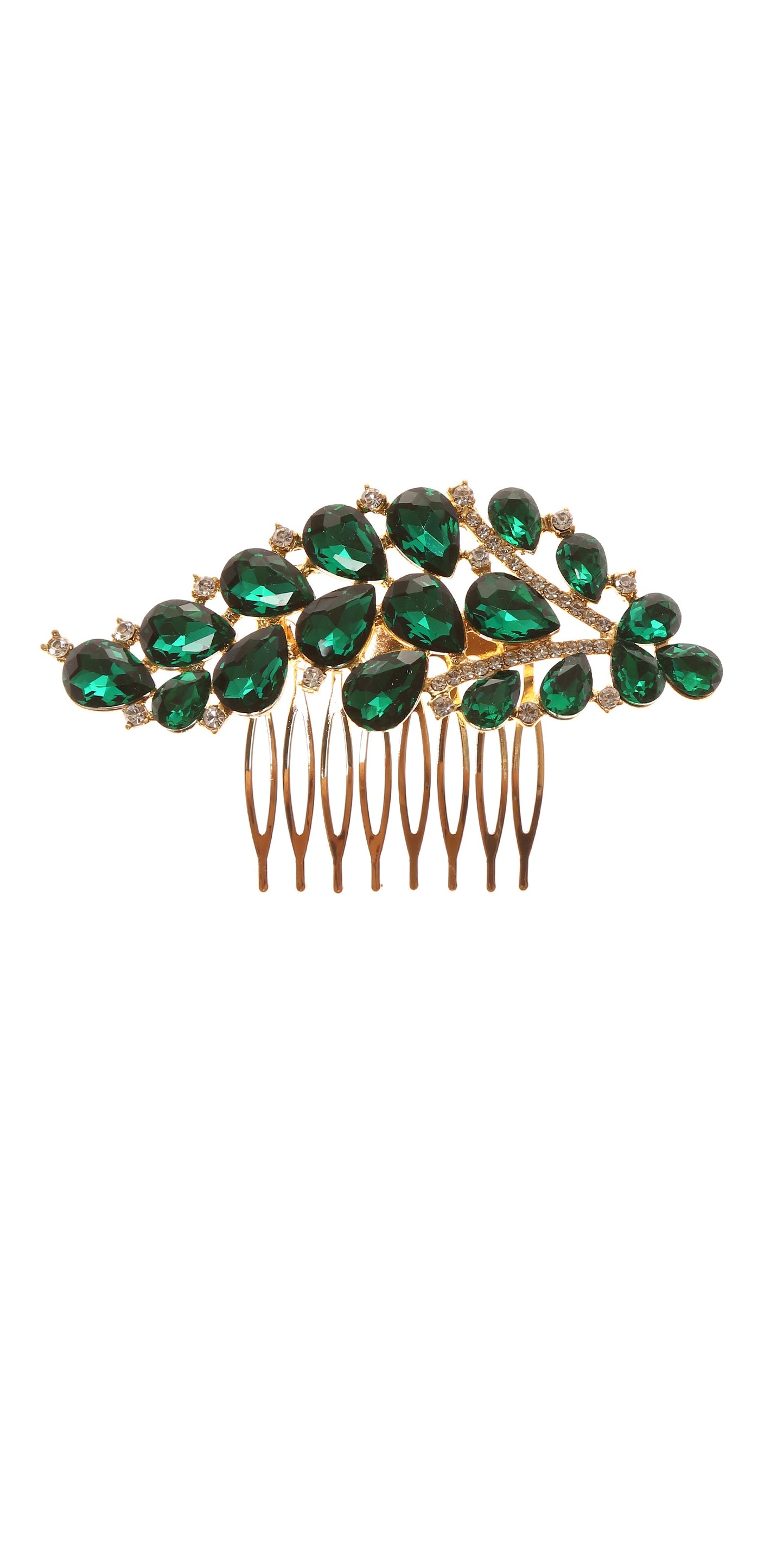Calla Collection Hair Comb TR-41303 Elegant Functional Rhinestone Hair Comb