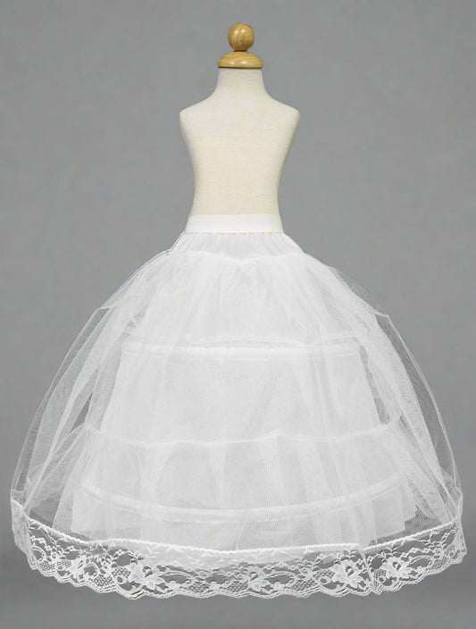 Calla Collection HOOP-NET kids girls formal ball gown hoop skirt petticoat