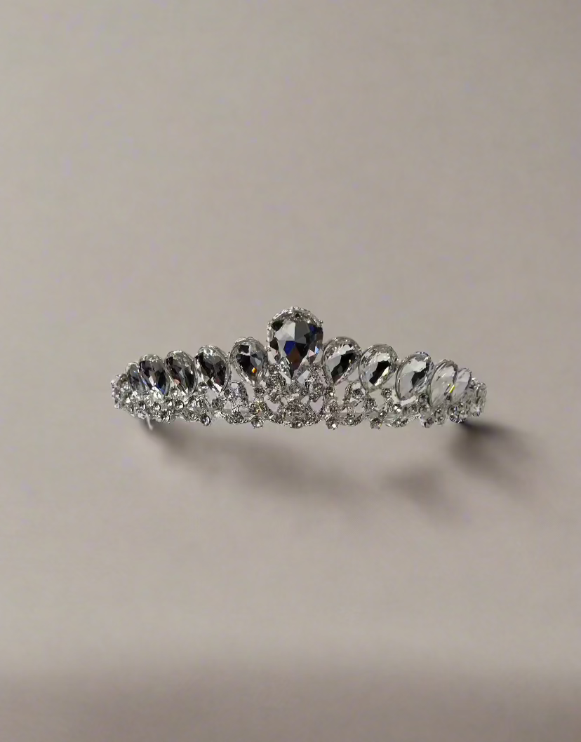 Calla Collection Tiara TR-41089 Glamour Big Rhinestone Crown