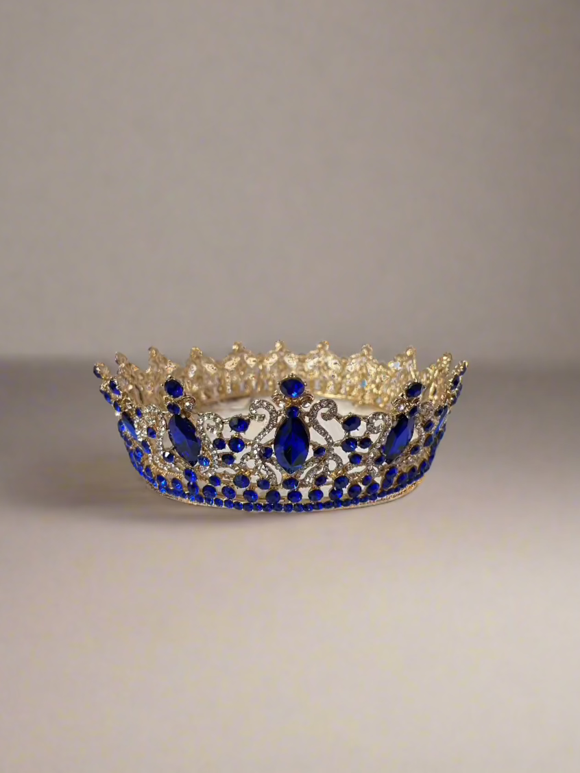 Calla Collection Tiara TR-41218 Elegant Special Occasion Round Crown