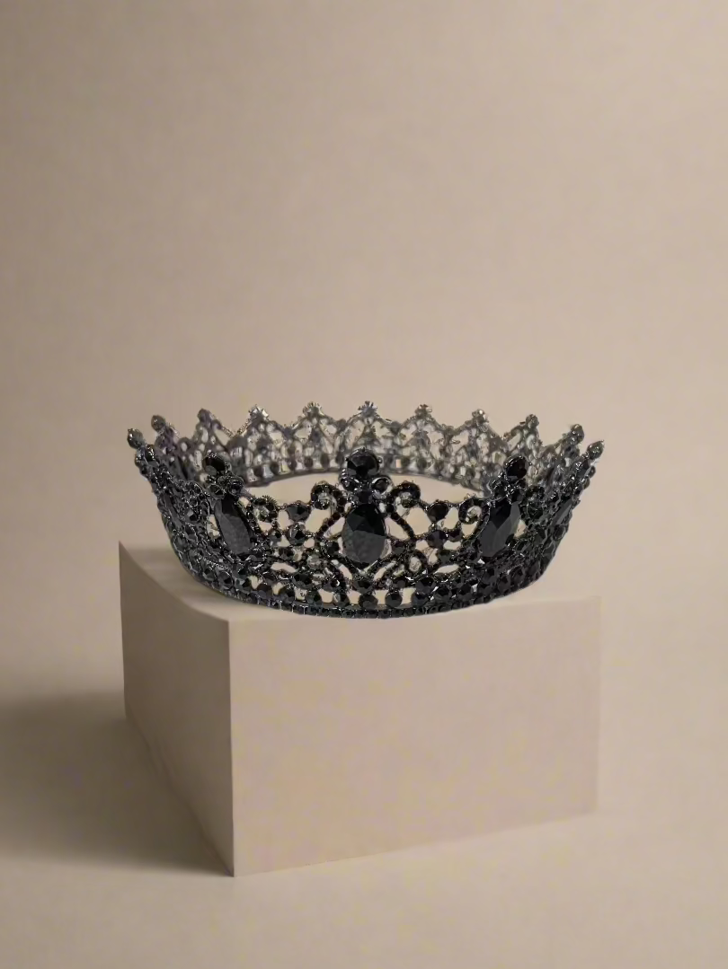 Calla Collection Tiara TR-41218 Elegant Special Occasion Round Crown