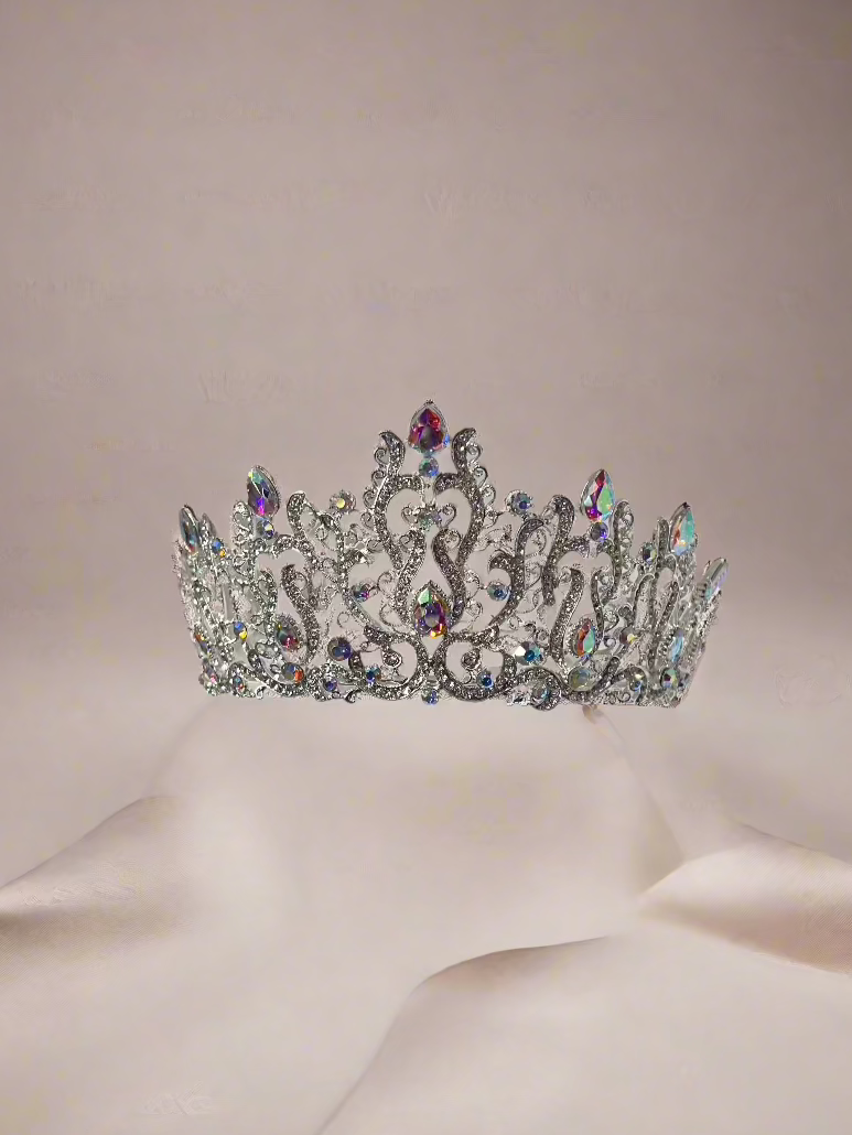 Calla Collection Tiara TR-934 Beautifully Crafted Glamour Crown