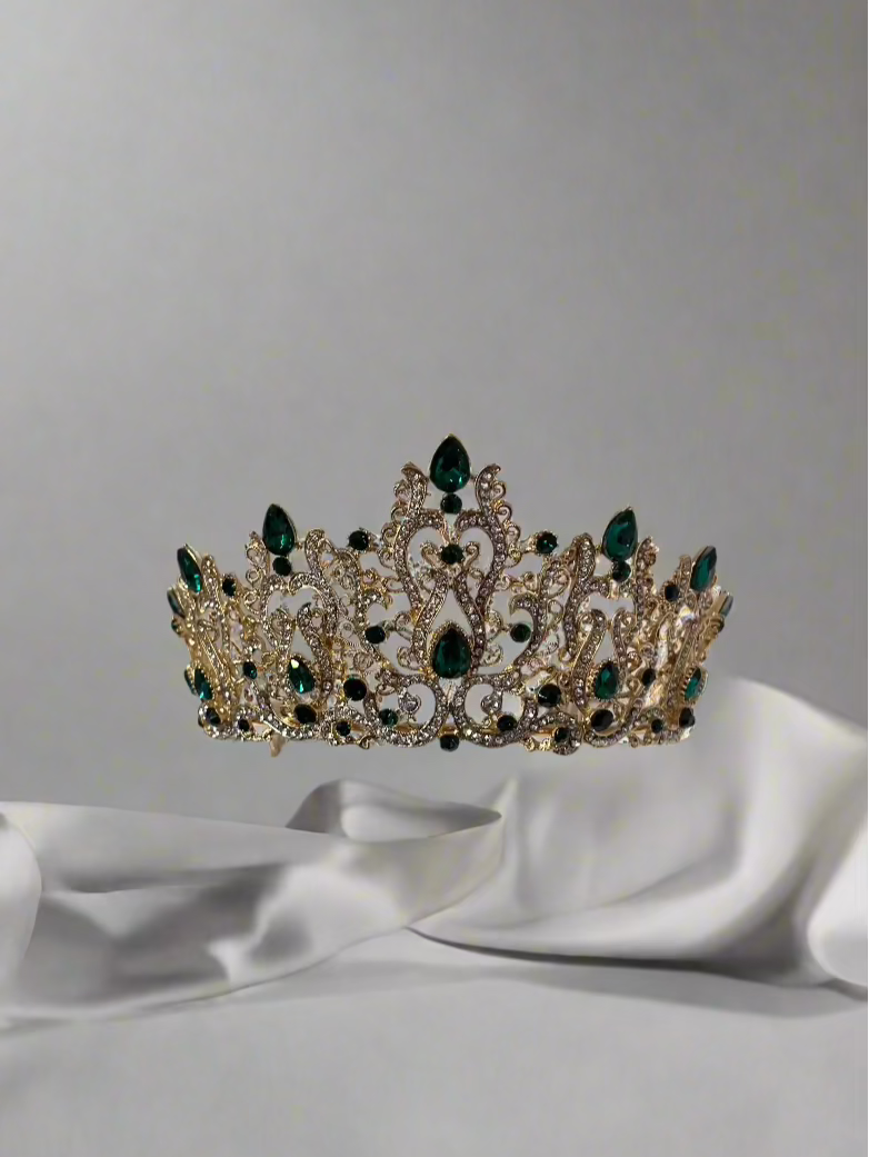 Calla Collection Tiara TR-934 Beautifully Crafted Glamour Crown