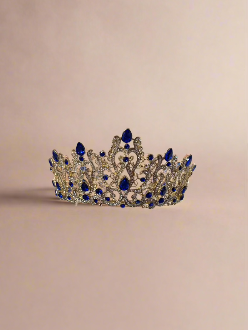Calla Collection Tiara TR-934 Beautifully Crafted Glamour Crown