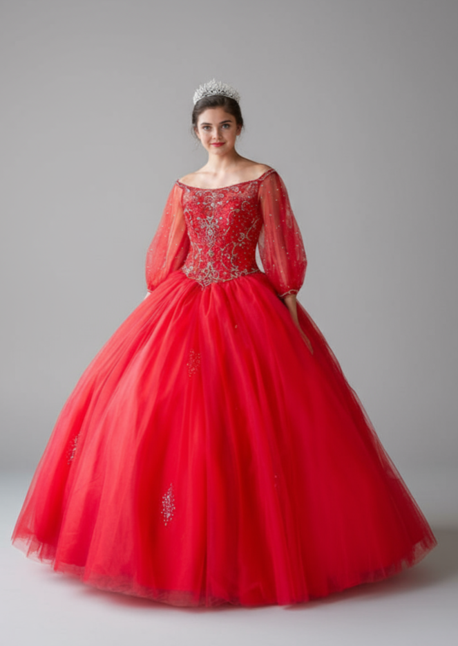 Calla Collection KY-71289 kids formal tulle ball gown dress