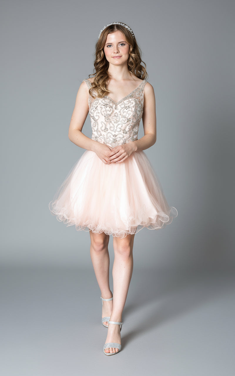 Calla Collection KY-72071 sleeveless children pageant gown