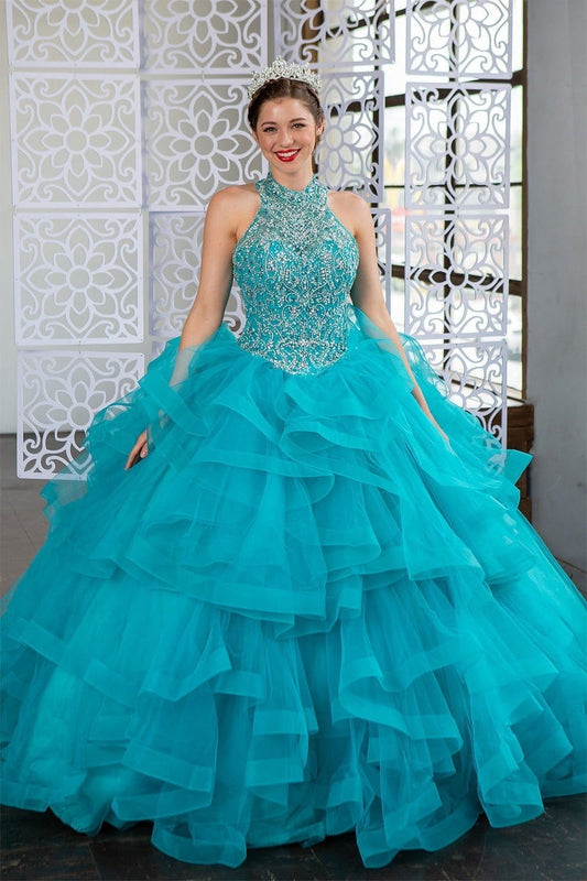 Calla Collection KY-75178 kids formal tulle ball gown dress