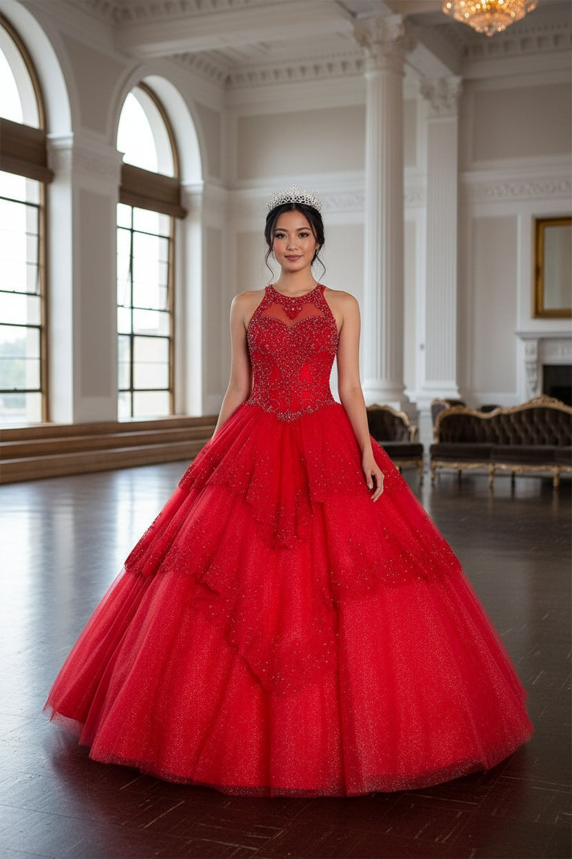 Calla Collection KY-75208 formal gown crafted from premium luxury fabrics that capture ballroom venue lighting perfectly