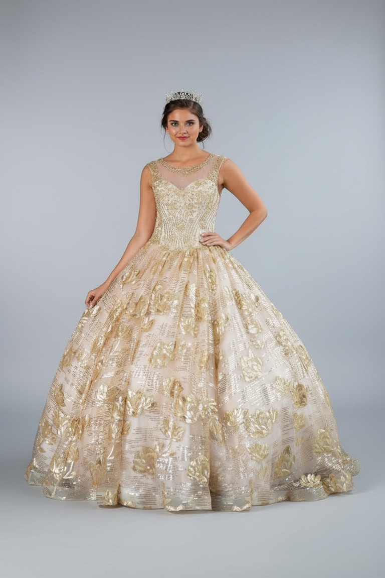 Calla Collection KY-77239 kids formal tulle ball gown dress