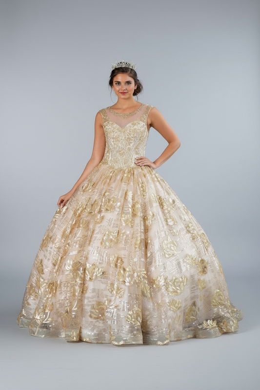 Calla Collection KY-77239 kids formal tulle ball gown dress