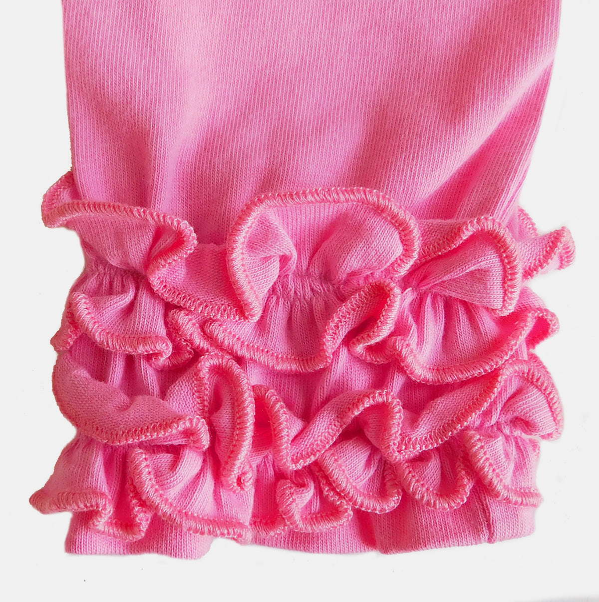 AnnLoren Baby Girls Big Girls Boutique Pink Ruffle Butt Leggings Set
