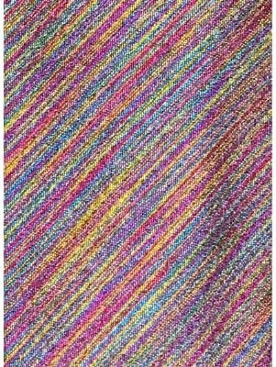 Calla Collection Men's Metallic Necktie and Pocket Square Set