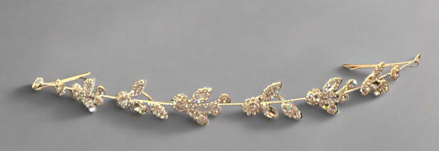 Calla Collection Hair Wrap TR-40759 Glamorous Sparkling Rhinestone Hair Wrap