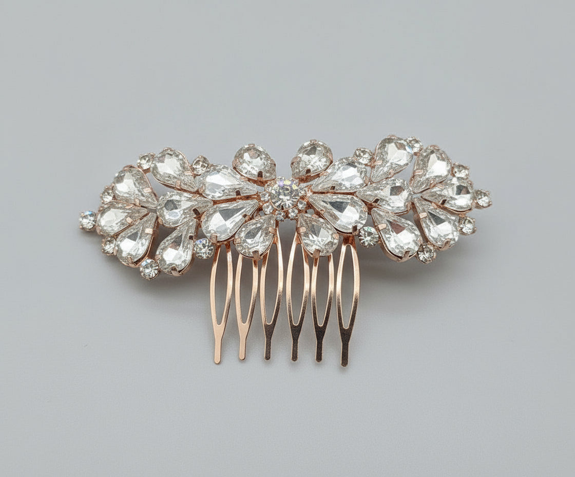 Calla Collection Hair Comb TR-40994 Flawless Elegant Special Occasion Hair Comb