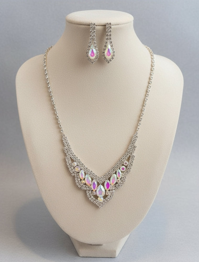 Calla Collection TR-3149 Beautiful Design Necklace, Earring & Bracelet Set
