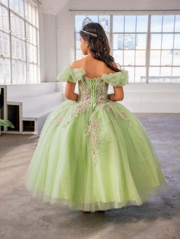 Hidden lower zipper track system engineered beneath the lace-up closure for quick dressing convenience on the Calla Collection SCK-312 dress.