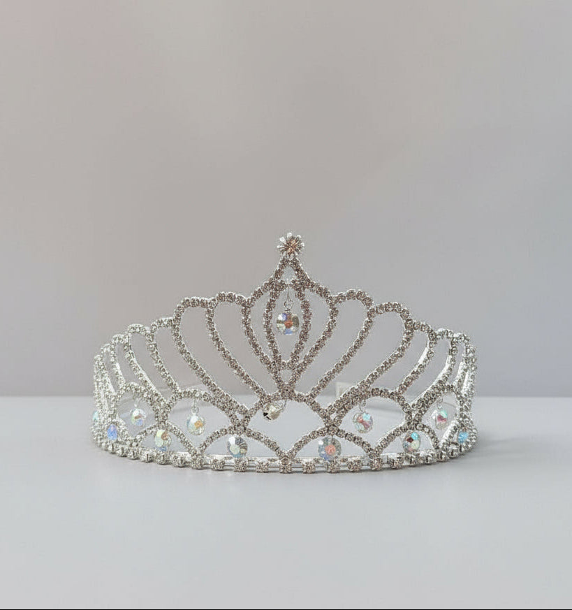 Calla Collection Tiara TR-898 Dainty Royalty Accent Crown