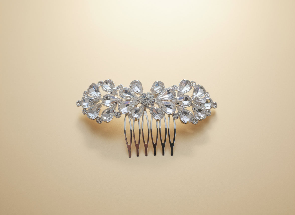 Calla Collection Hair Comb TR-40994 Flawless Elegant Special Occasion Hair Comb