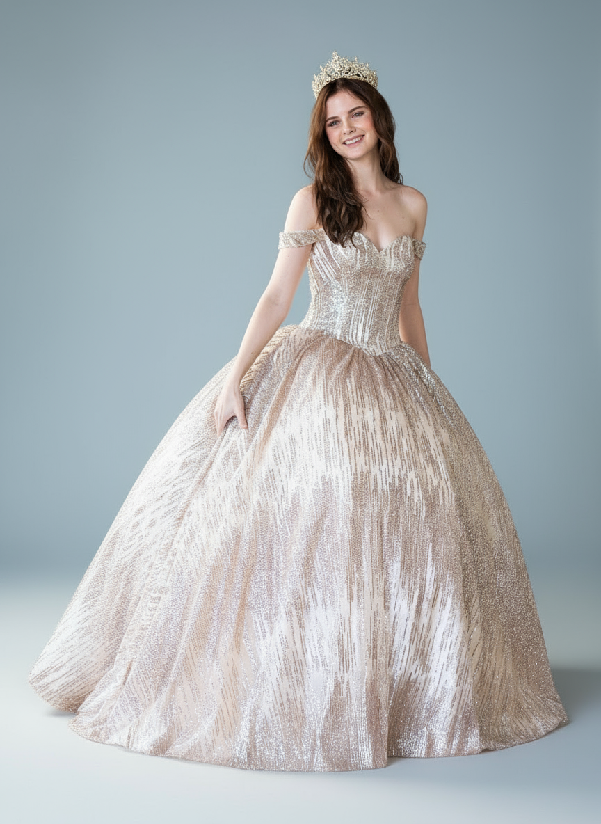 Calla Collection SYL-19010 kids formal tulle ball gown dress