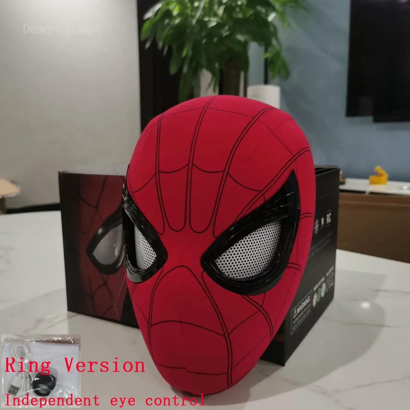 Spiderman blinking eye mask Ring version