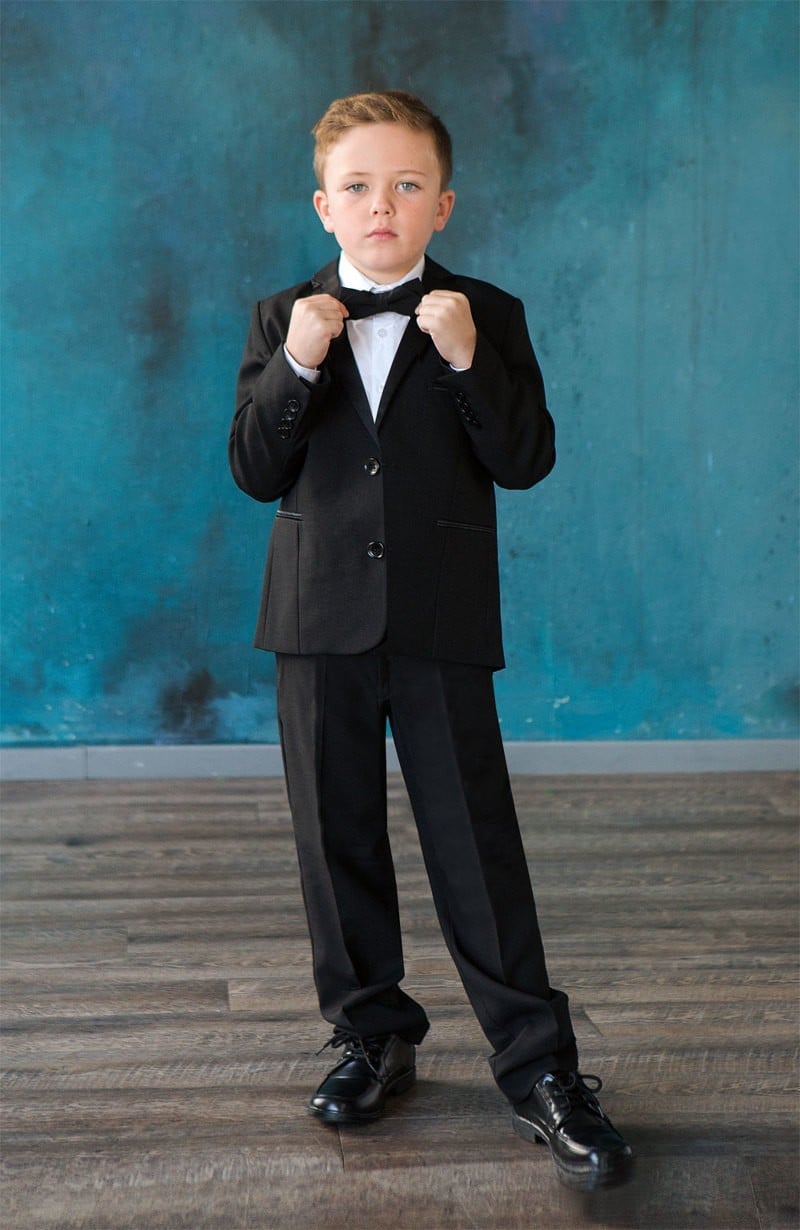 Calla Collection T-4006 fully lined kids blazer jacket and trousers for special events