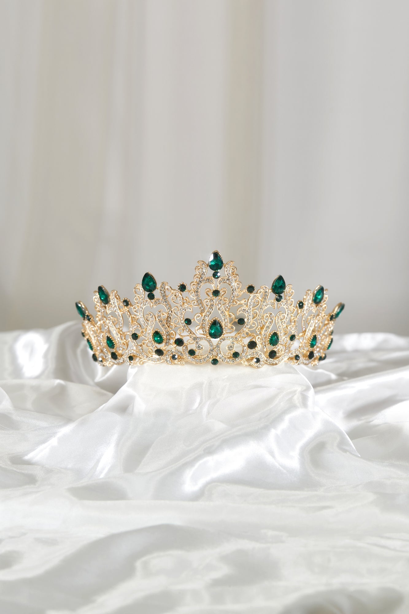 Calla Collection Tiara TR-934 Beautifully Crafted Glamour Crown