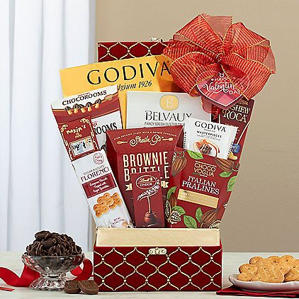 Chocolate Indulgence: Valentine's Day Basket