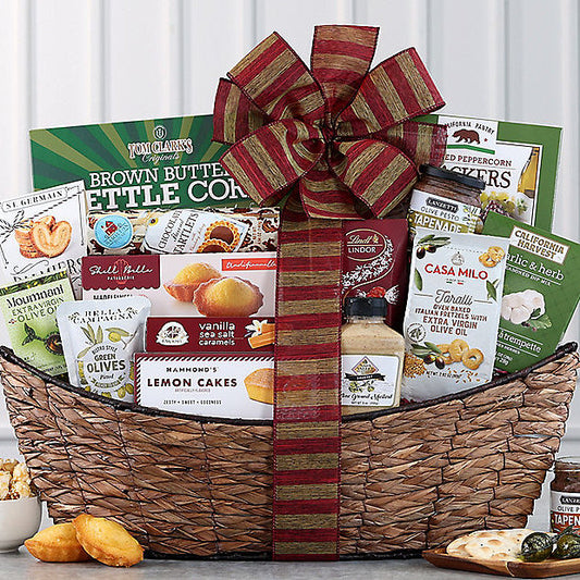 Winter Welcome: Gourmet Coffee Gift Basket
