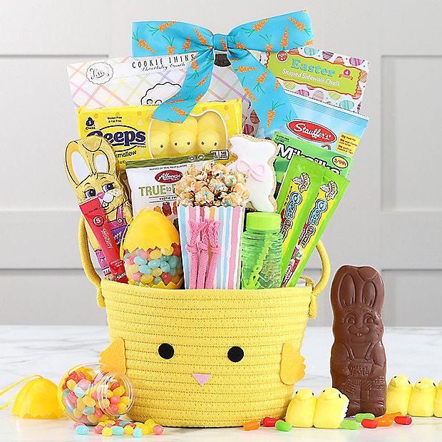 Easter Chick: Easter Gift Basket