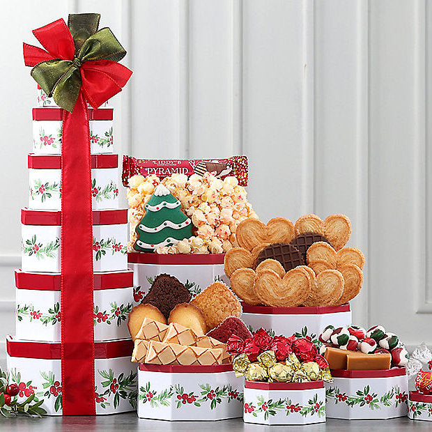 Holly Jolly: Sweets Gift Tower