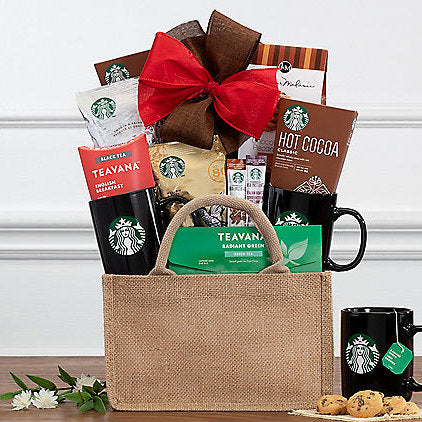 Starbucks & Teavana: Gourmet Coffee Gift Box